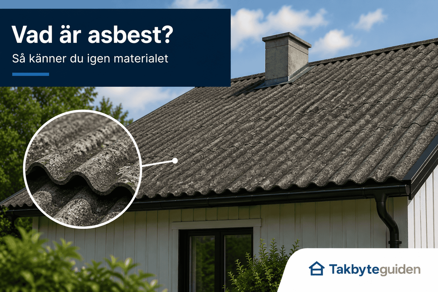 Vad är asbest? Så känner du igen materialet